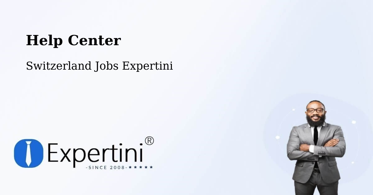 Help Center – Bäriswil - Switzerland Jobs Expertini