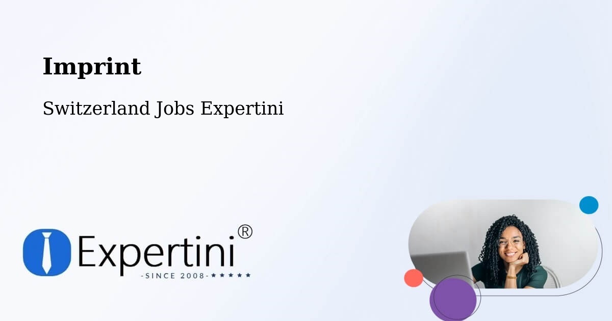 Imprint – Bäriswil - Switzerland Jobs Expertini