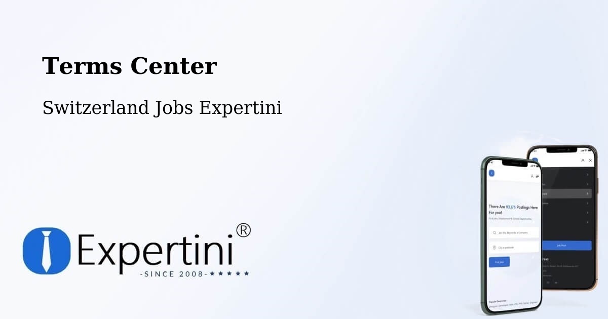 Terms of Service – Bäriswil - Switzerland Jobs Expertini